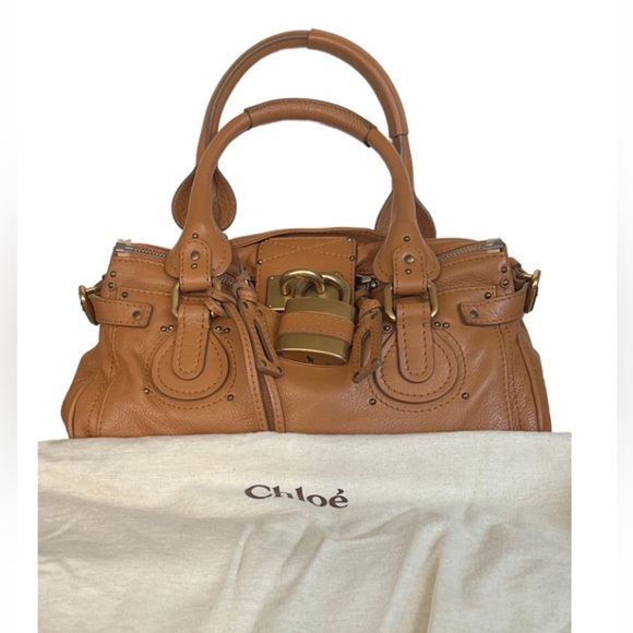 Chloe Paddington Medium Satchel with dust bag - Picture 1 of 10